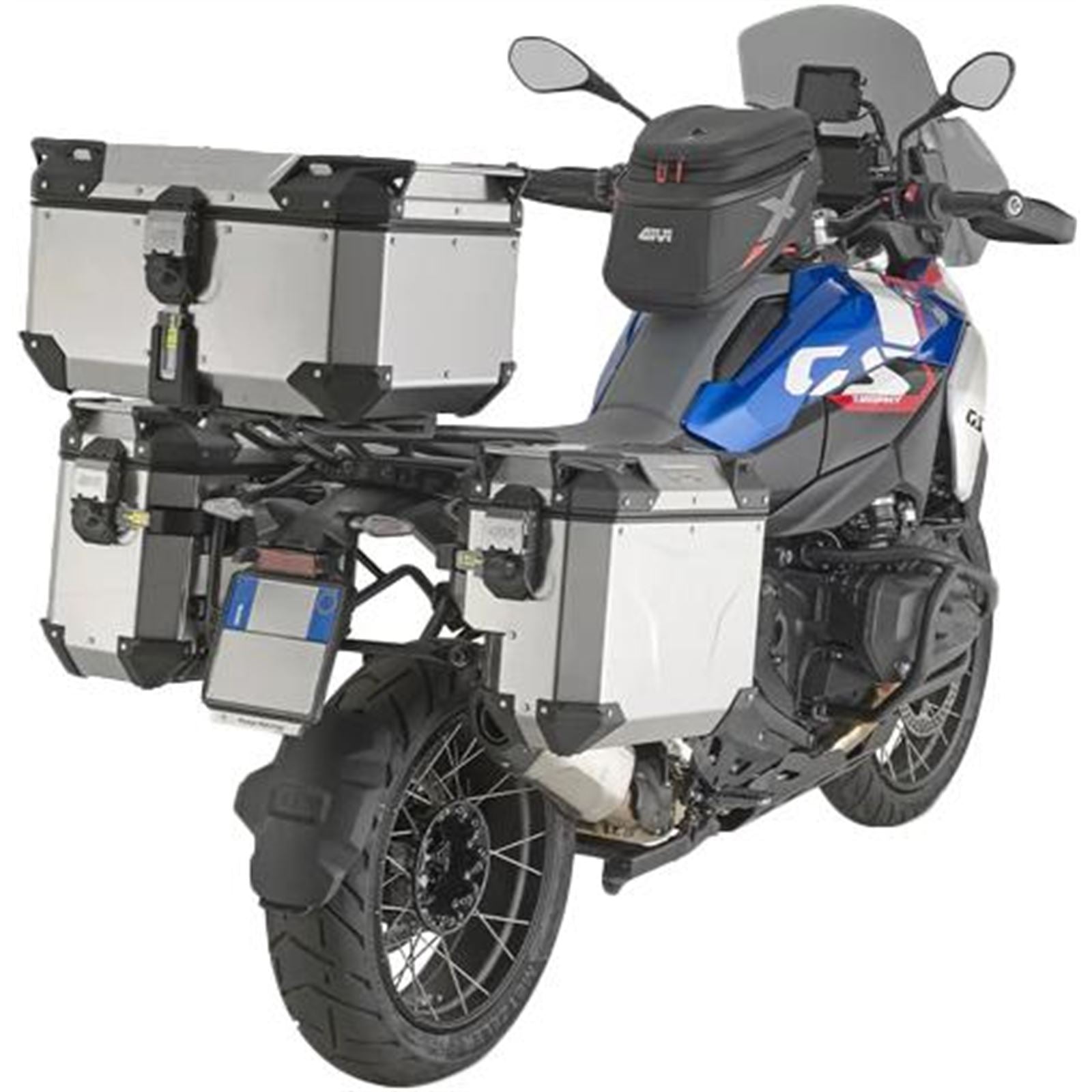 Givi Outback EVO Smart Top Case - 58/Liter - Silver [MPN: 270-6714]_1861998