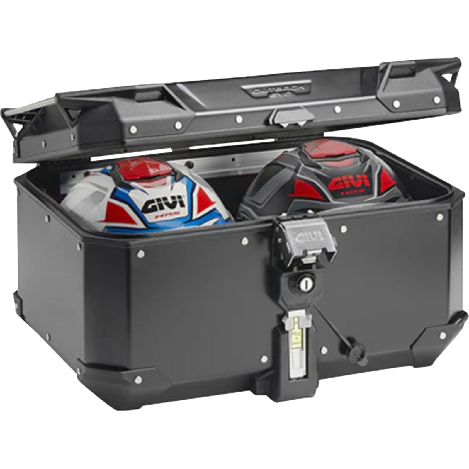 Givi Outback EVO Smart Top Case - 58/Liter - Black [MPN: 270-6715]_2572480