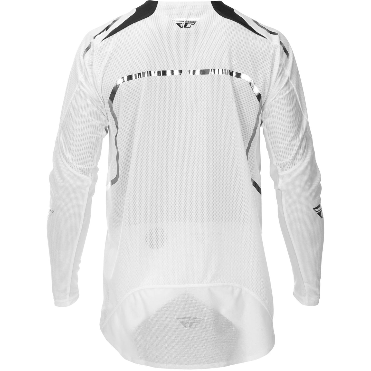 FLY Racing Evolution DST LE Flash Jersey - White/Silver_1865036