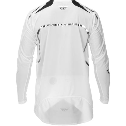FLY Racing Evolution DST LE Flash Jersey - White/Silver_1865036