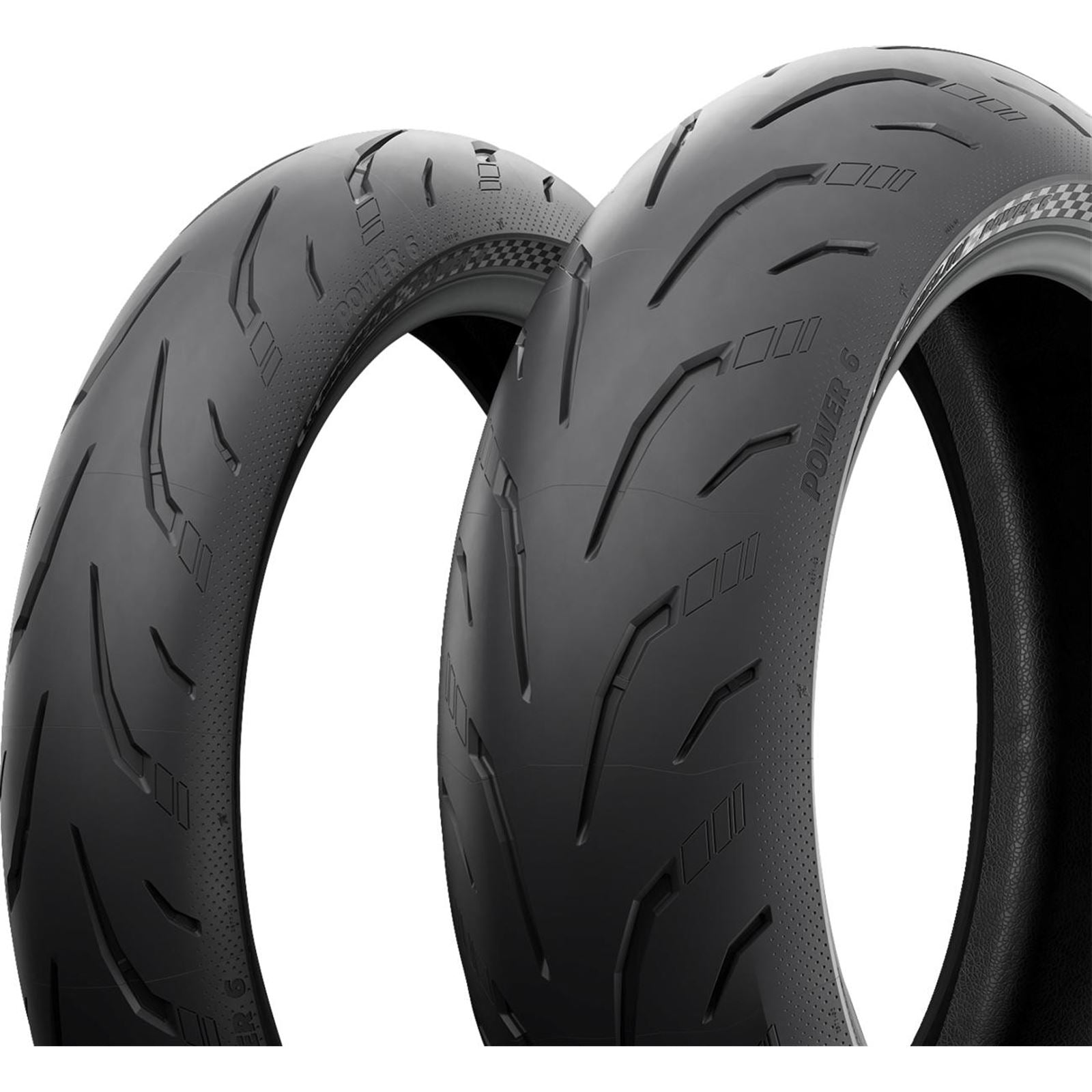 Michelin - Powersports Tire - Power 6 - Rear - 180/55ZR17 - 73W [MPN: 0302-1874]_1874451