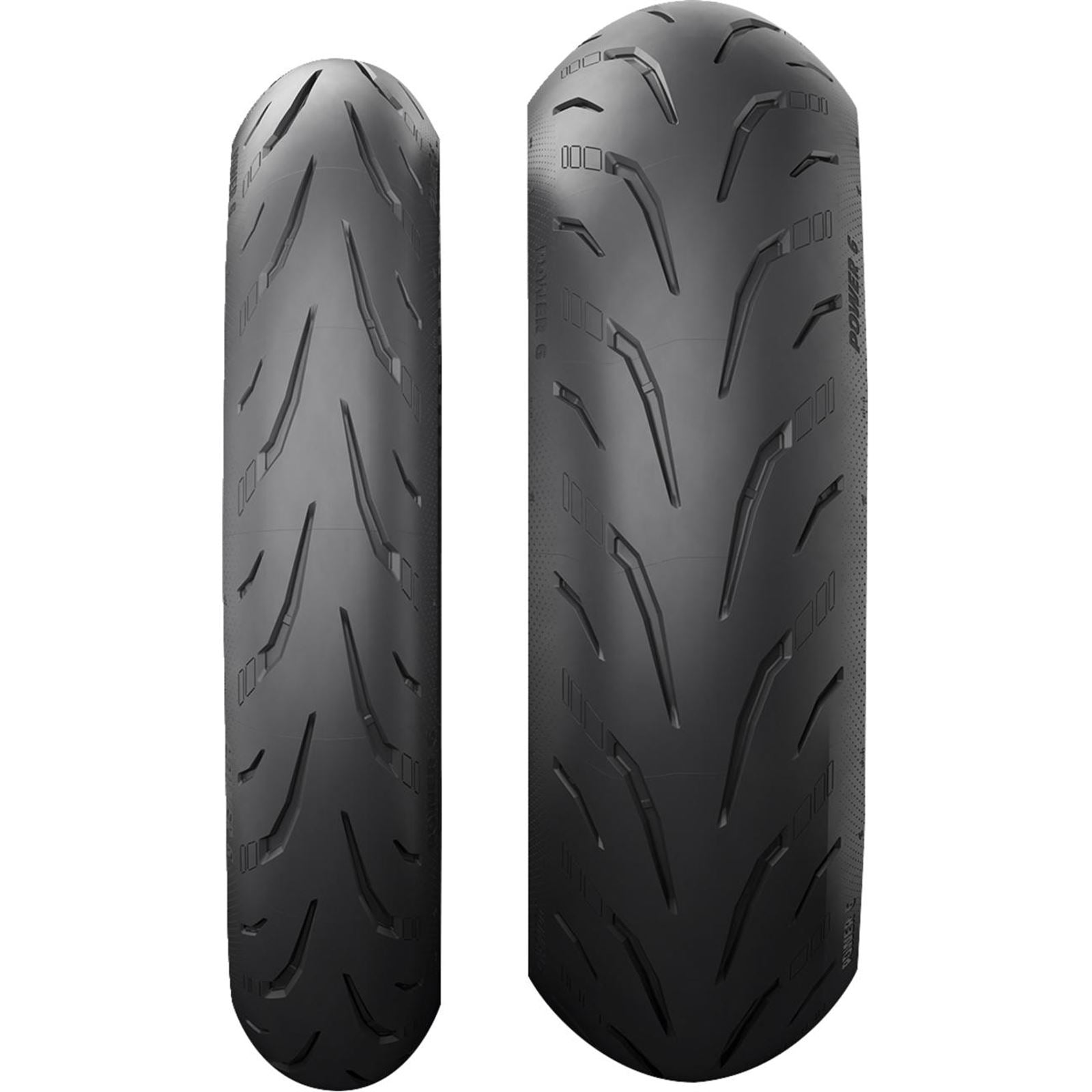 Michelin - Powersports Tire - Power 6 - Rear - 180/55ZR17 - 73W [MPN: 0302-1874]_1874445