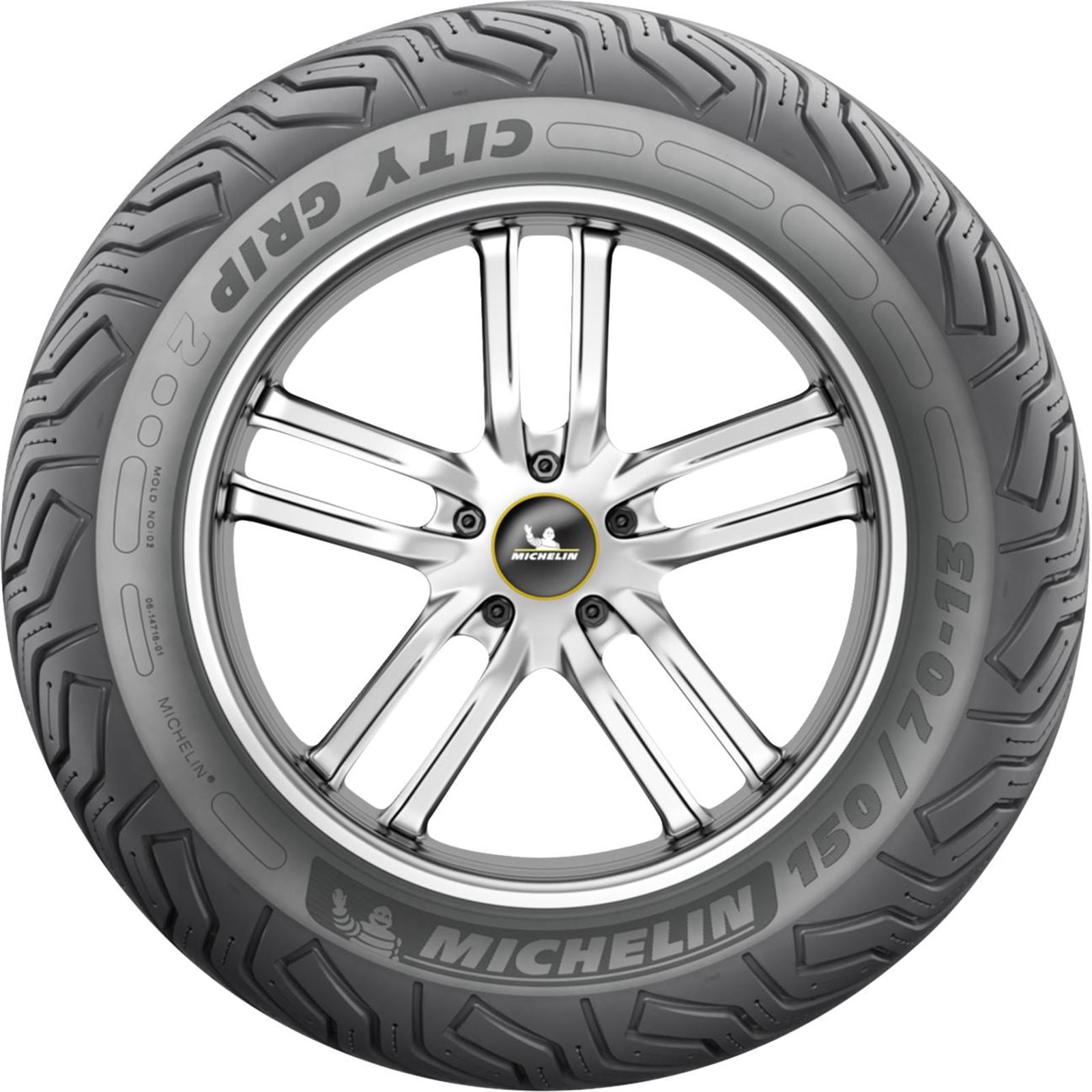Michelin - Powersports Tire - City Grip 2 - Front/Rear - 100/80-16 - 50P [MPN: 0340-1389]_1872793