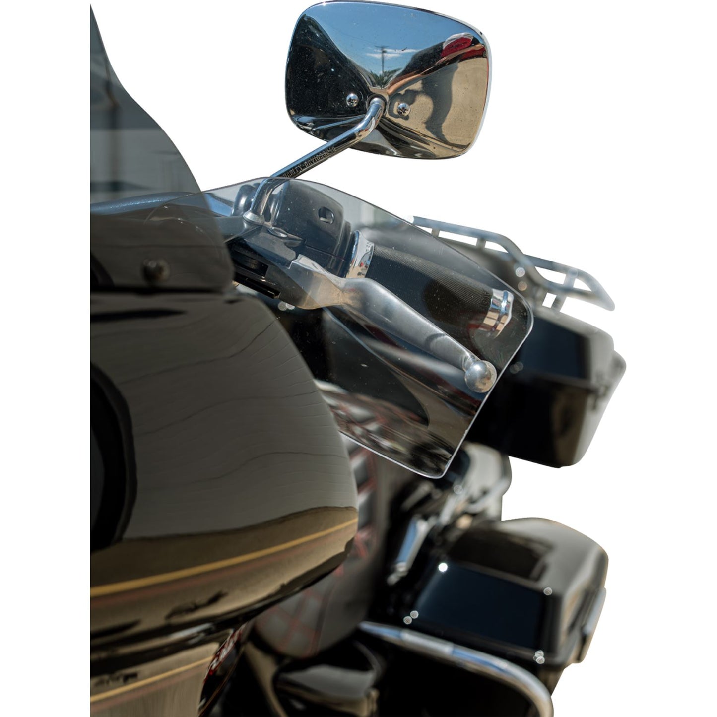 Klock Werks Flare® Handguards for Harley-Davidson Hydraulic Clutch - Clear [MPN: 0635-2799]_1859791