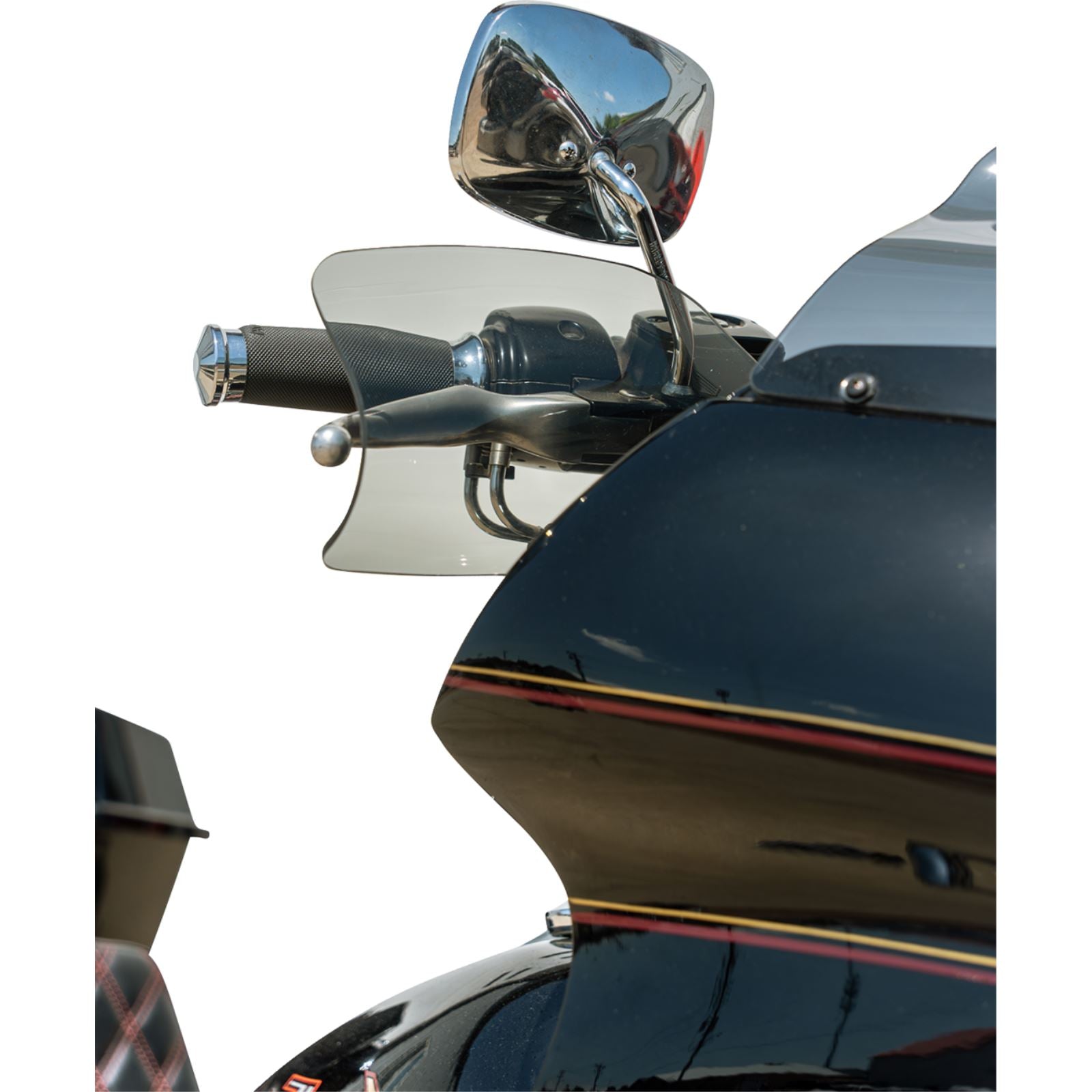 Klock Werks Flare® Handguards for Harley-Davidson Cable Clutch - Tint [MPN: 0635-2804]_1860305
