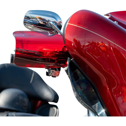 Klock Werks Flare® Handguards for Harley-Davidson Hydraulic Clutch - Red [MPN: 0635-2823]_1860604