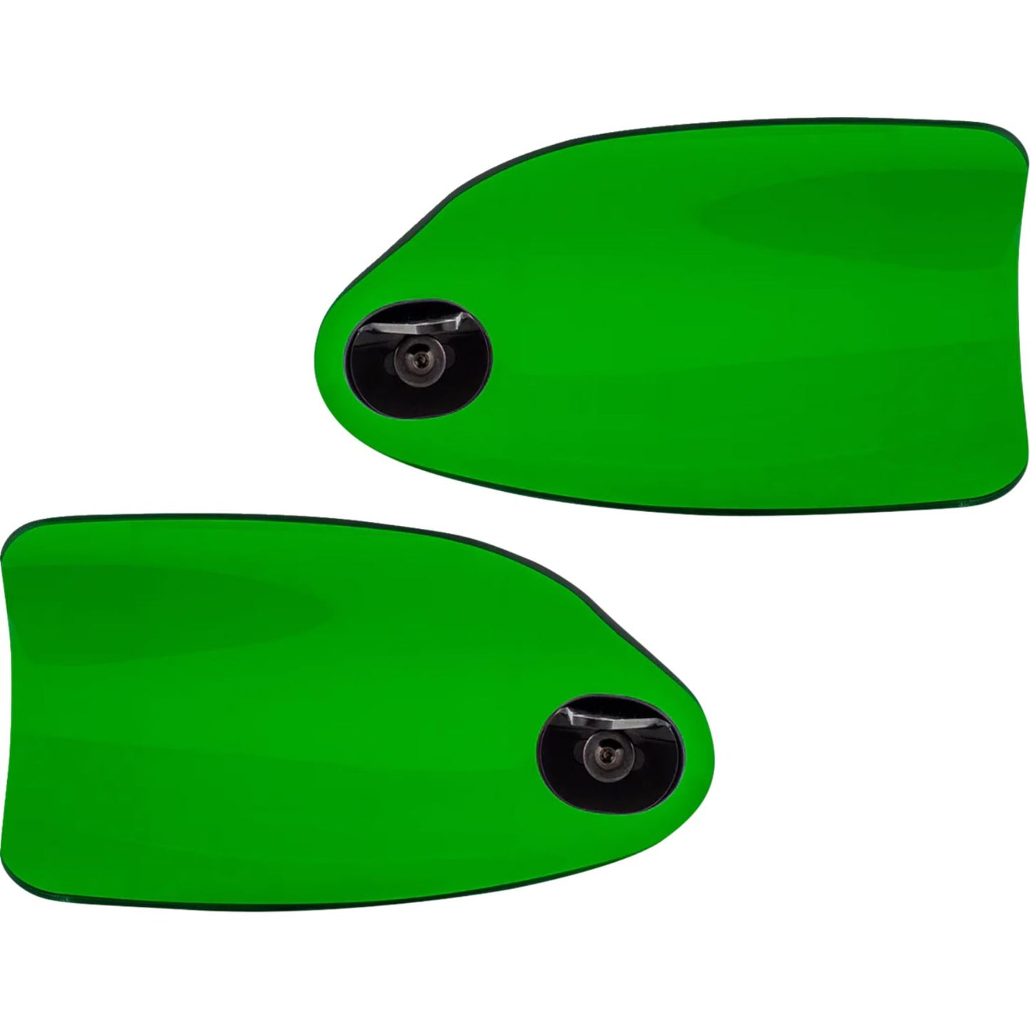 Klock Werks Flare® Handguards for Harley-Davidson Hydraulic Clutch - Green [MPN: 0635-2832]_1859983
