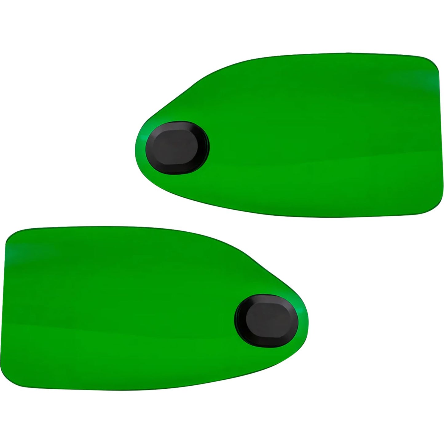 Klock Werks Flare® Handguards for Harley-Davidson Hydraulic Clutch - Green [MPN: 0635-2832]_1860693