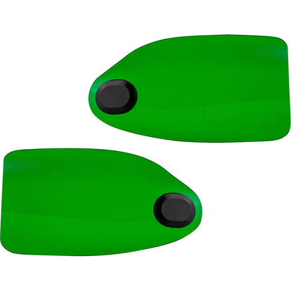 Klock Werks Flare® Handguards for Harley-Davidson Hydraulic Clutch - Green [MPN: 0635-2832]_1860693