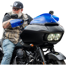 Klock Werks Flare® Handguards for Harley-Davidson Cable Clutch - Blue [MPN: 0635-2834]_1859775