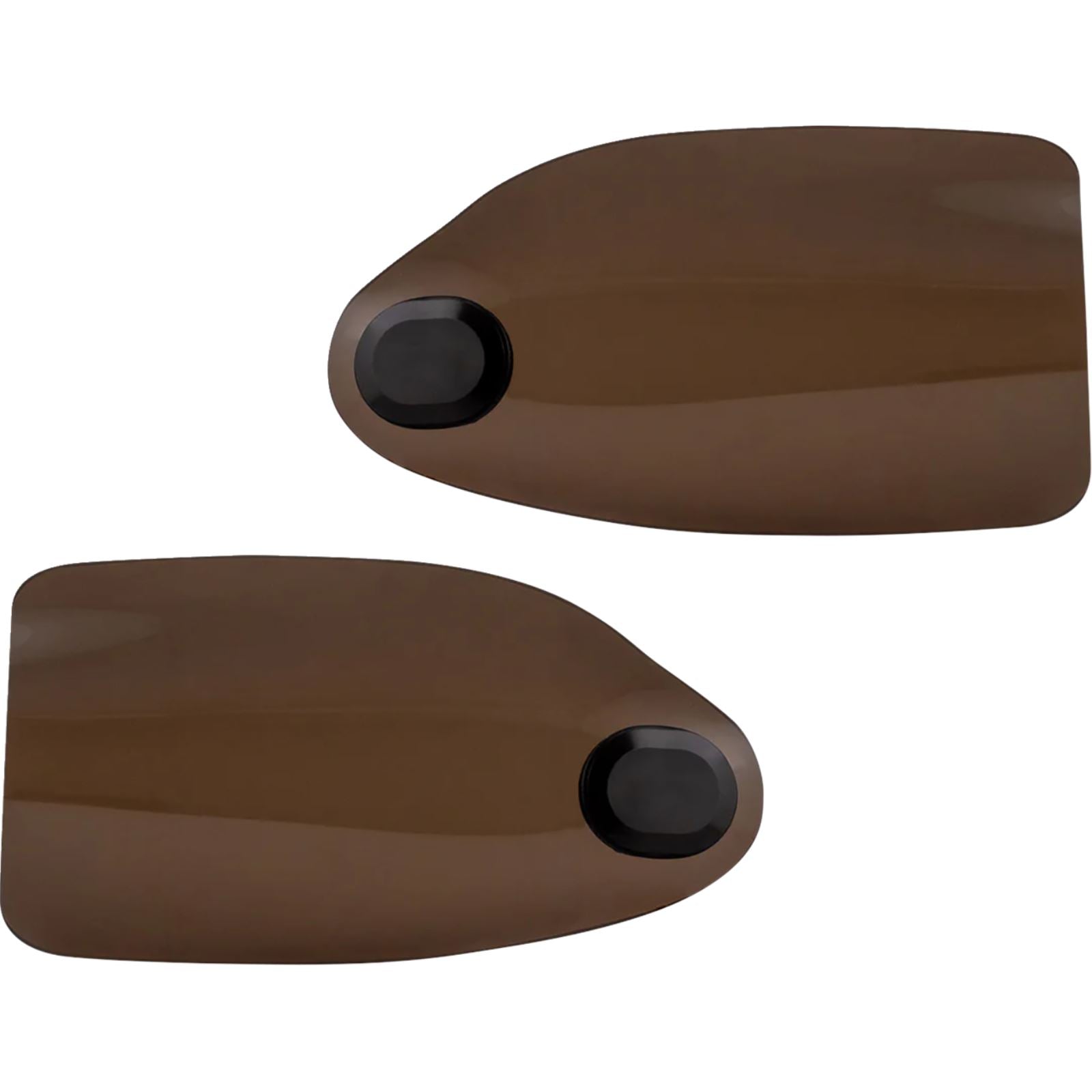 Klock Werks Flare® Handguards for Harley-Davidson Hydraulic Clutch - Bronze [MPN: 0635-2842]_1860185