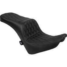 Drag Specialties Freedom Seat - Vinyl - Double Diamond Black Stitch - FL/FX '18-'25 [MPN: 0802-1687]_1878714