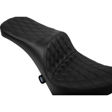 Drag Specialties Freedom Seat - Vinyl - Double Diamond Black Stitch - FL/FX '18-'25 [MPN: 0802-1687]_1878725