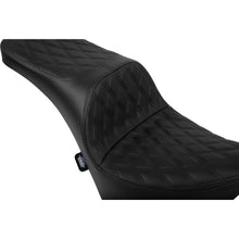 Drag Specialties Freedom Seat - Solar Leather Double Diamond Black Stitch FL/FX '18-'25 [MPN: 0802-1691]_1878717