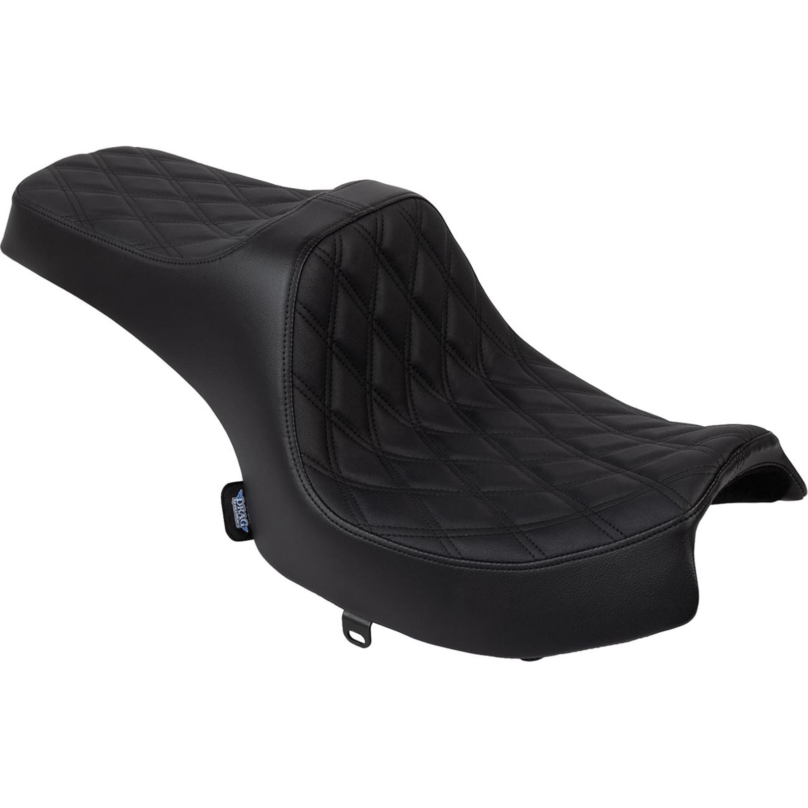 Drag Specialties Predator III Seat - Vinyl Diamond Black Stitch for Challenger '20-'25 [MPN: 0810-2460]_1872807