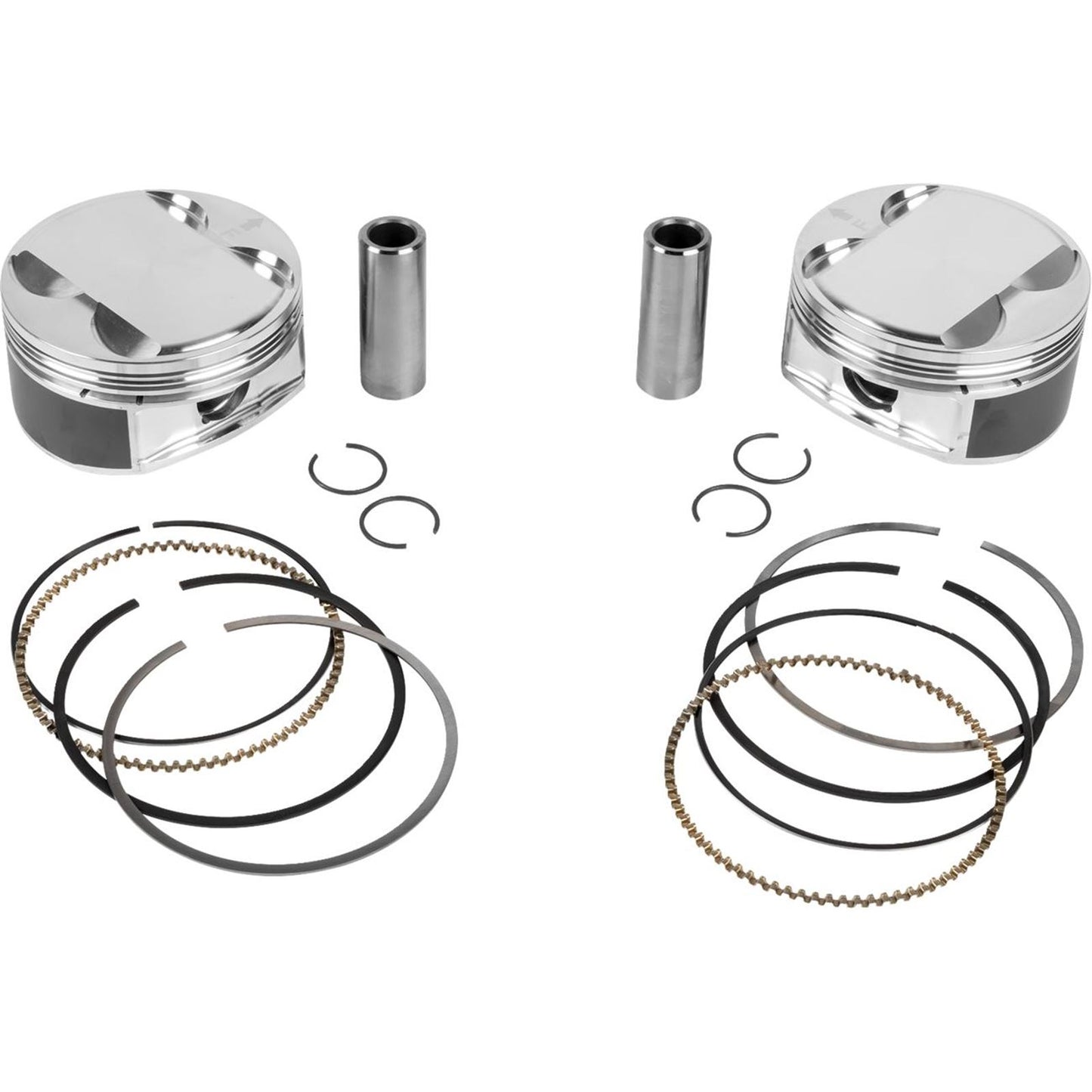 JE Pistons - Powersports Piston Kit - 4.080" Bore - 4.375" Stroke - 11.5:1 CR - 114" for M8 [MPN: 0910-6992]_1893303