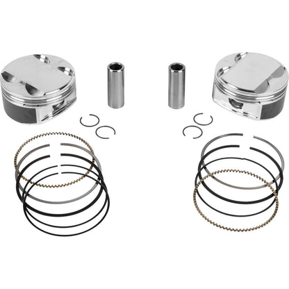 JE Pistons - Powersports Piston Kit - 4.016" Bore - 4.375" Stroke - 11.5:1 CR - 114" for M8 [MPN: 0910-6994]_1883790