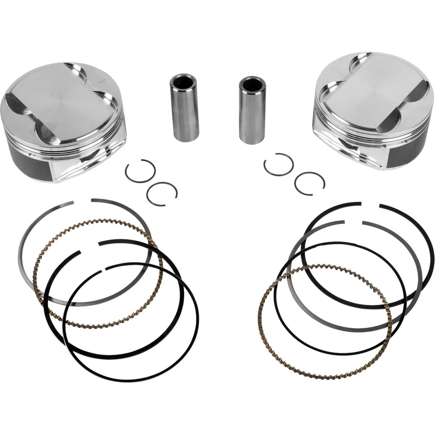JE Pistons - Powersports Piston Kit - 4.080" Bore - 4.500" Stroke - 11.5:1 CR - 108" M8 [MPN: 0910-6997]_1893294