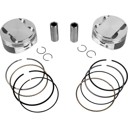 JE Pistons - Powersports Piston Kit - 4.080" Bore - 4.500" Stroke - 11.5:1 CR - 108" M8 [MPN: 0910-6997]_1893294