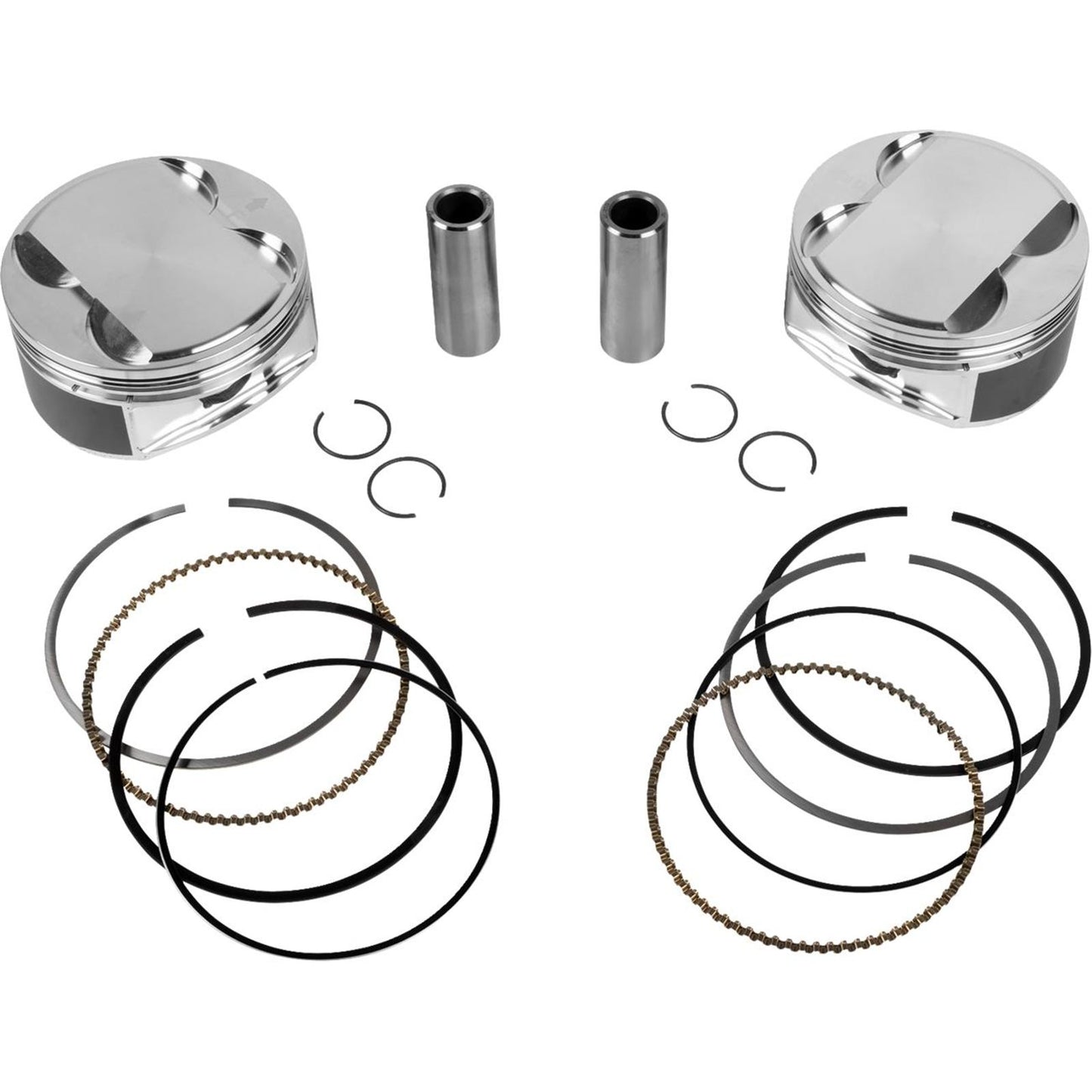 JE Pistons - Powersports Piston Kit - 4.080" Bore - 4.500" Stroke - 11.5:1 CR - 108" M8 [MPN: 0910-6997]_1902189
