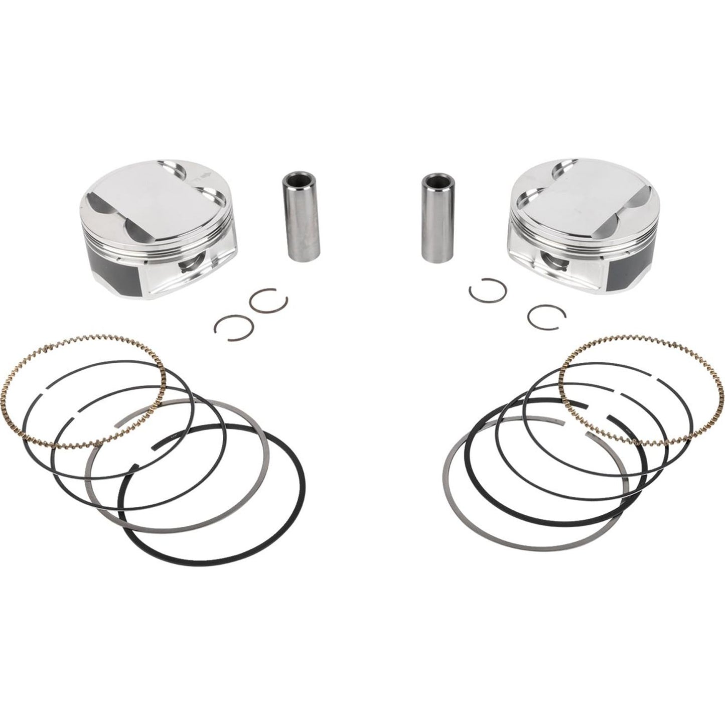 JE Pistons - Powersports Piston Kit - 4.125" Bore - 4.500" Stroke - 11.5:1 CR - 108" M8 [MPN: 0910-6998]_1902192