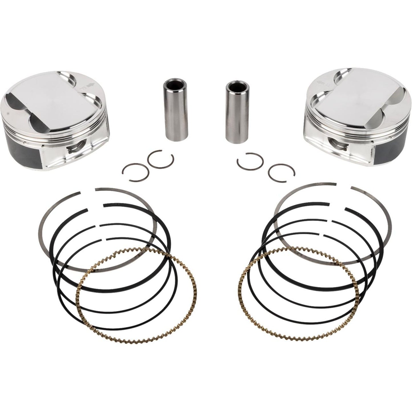 JE Pistons - Powersports Piston Kit - 4.250" Bore - 4.500" Stroke - 11.5:1 CR - 108" M8 [MPN: 0910-6999]_1902195