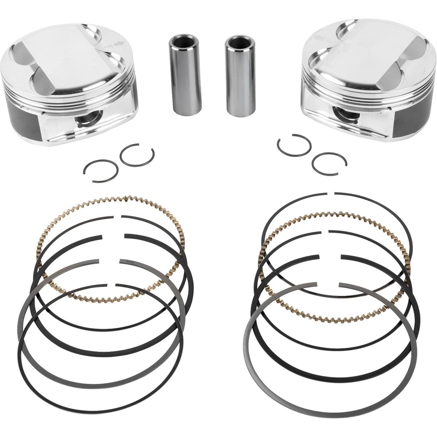 JE Pistons - Powersports Piston Kit - 4.080" Bore - 4.375" Stroke - 12.0:1 CR - 114" M8 [MPN: 0910-7000]_1902175