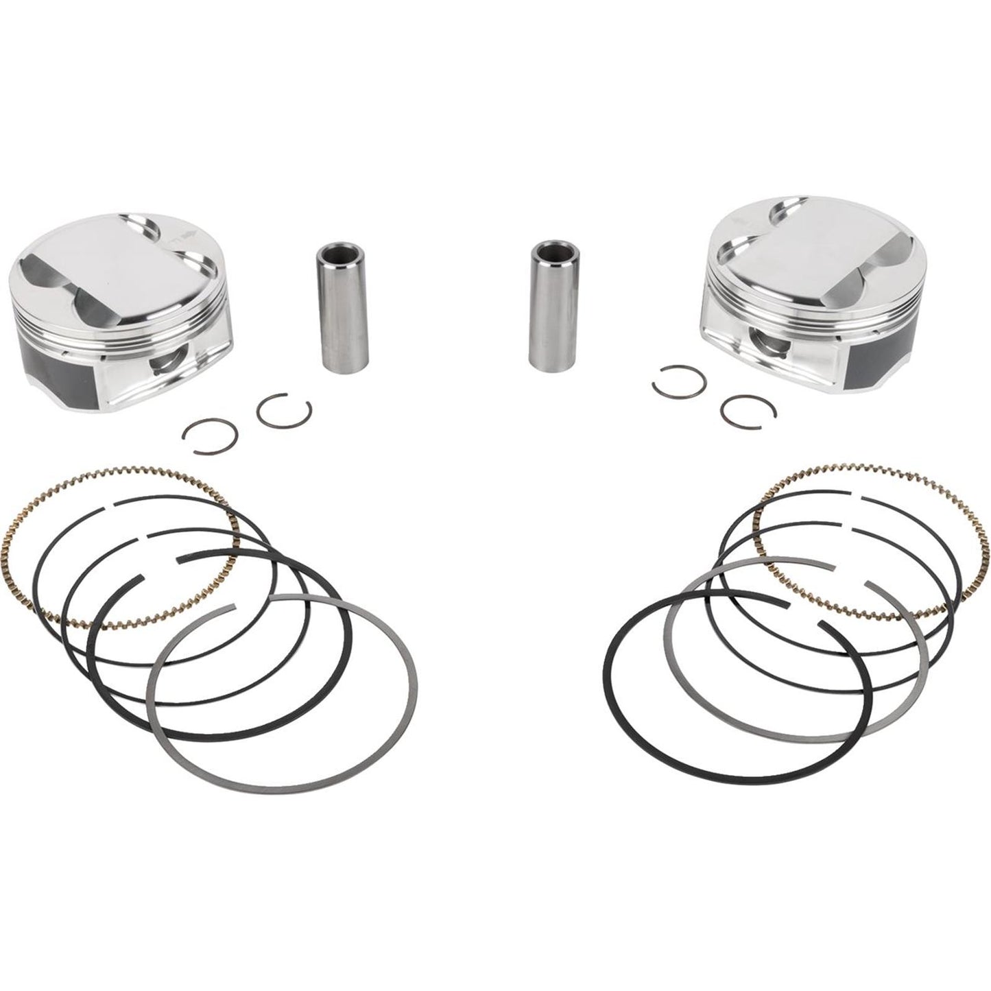 JE Pistons - Powersports Piston Kit - 4.125" Bore - 4.375" Stroke - 12.0:1 CR - 114" M8 [MPN: 0910-7001]_1902179