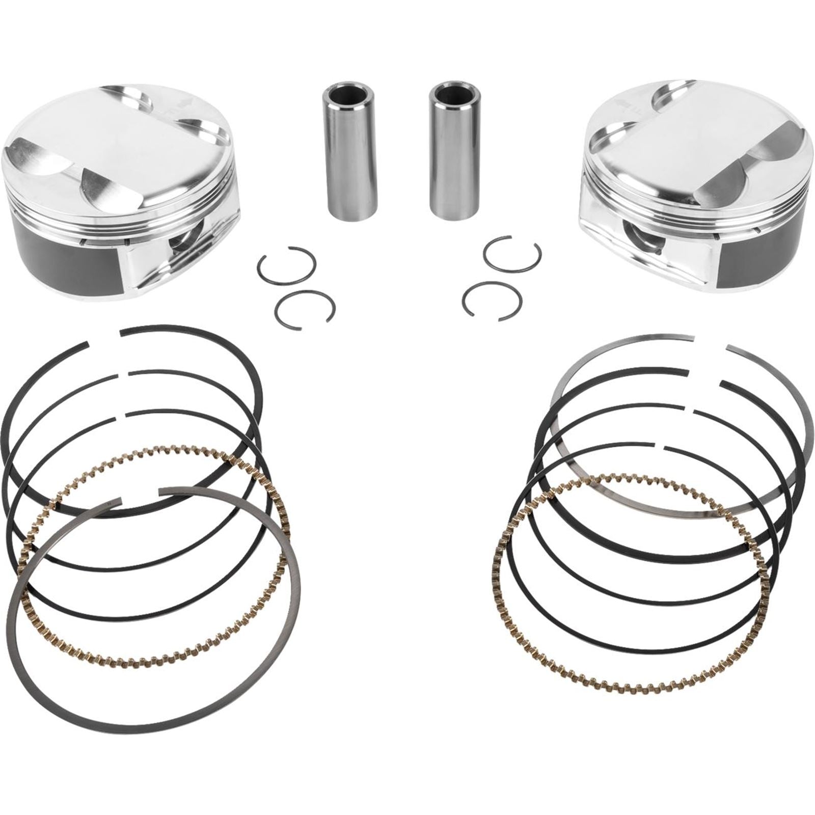 JE Pistons - Powersports Piston Kit - 4.016" Bore - 4.500" Stroke - 12.0:1 CR - 108" for M8 [MPN: 0910-7004]_1878750