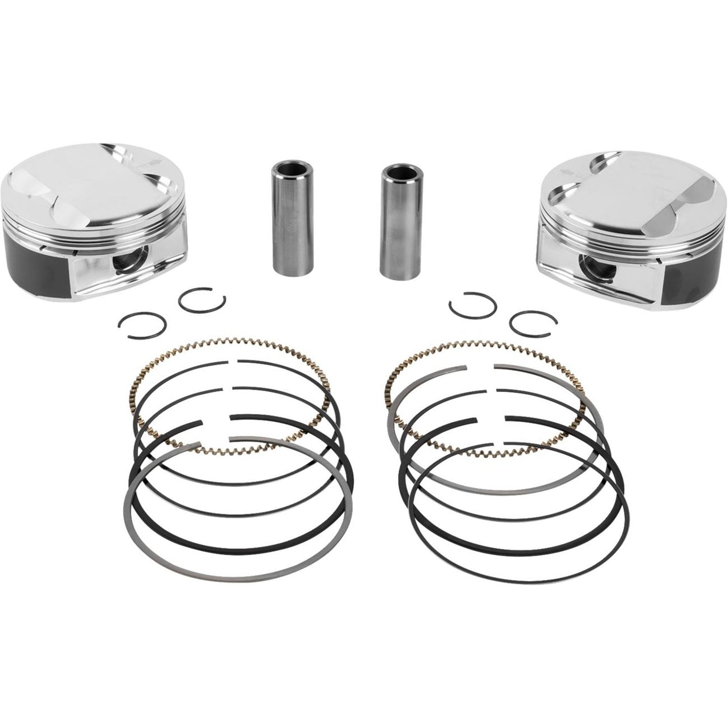 JE Pistons - Powersports Piston Kit - 4.075" Bore - 4.500" Stroke - 12.0:1 CR - 108" M8 [MPN: 0910-7006]_1902176