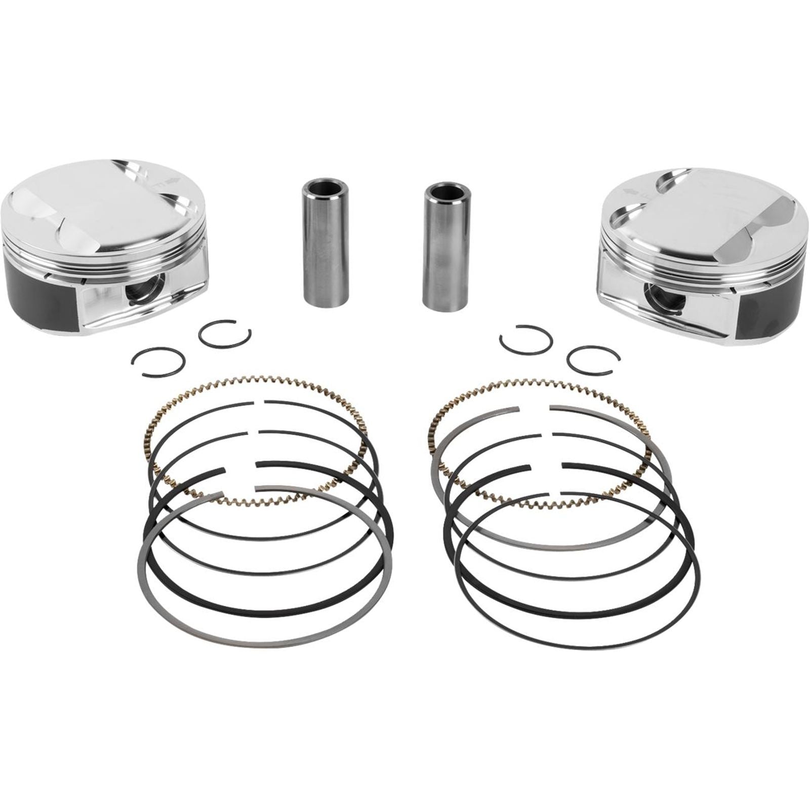 JE Pistons - Powersports Piston Kit - 4.075" Bore - 4.500" Stroke - 12.0:1 CR - 108" M8 [MPN: 0910-7006]_1902176
