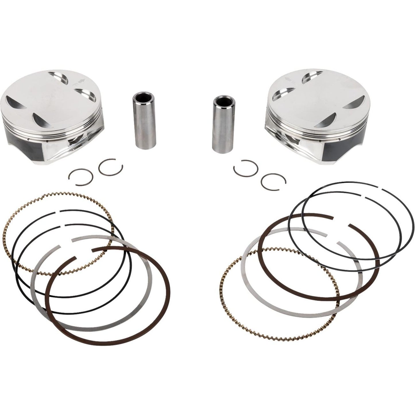 JE Pistons - Powersports Piston Kit - 4.320" Bore - 4.500" Stroke - 12.0:1 CR - 108" M8 [MPN: 0910-7010]_1902173
