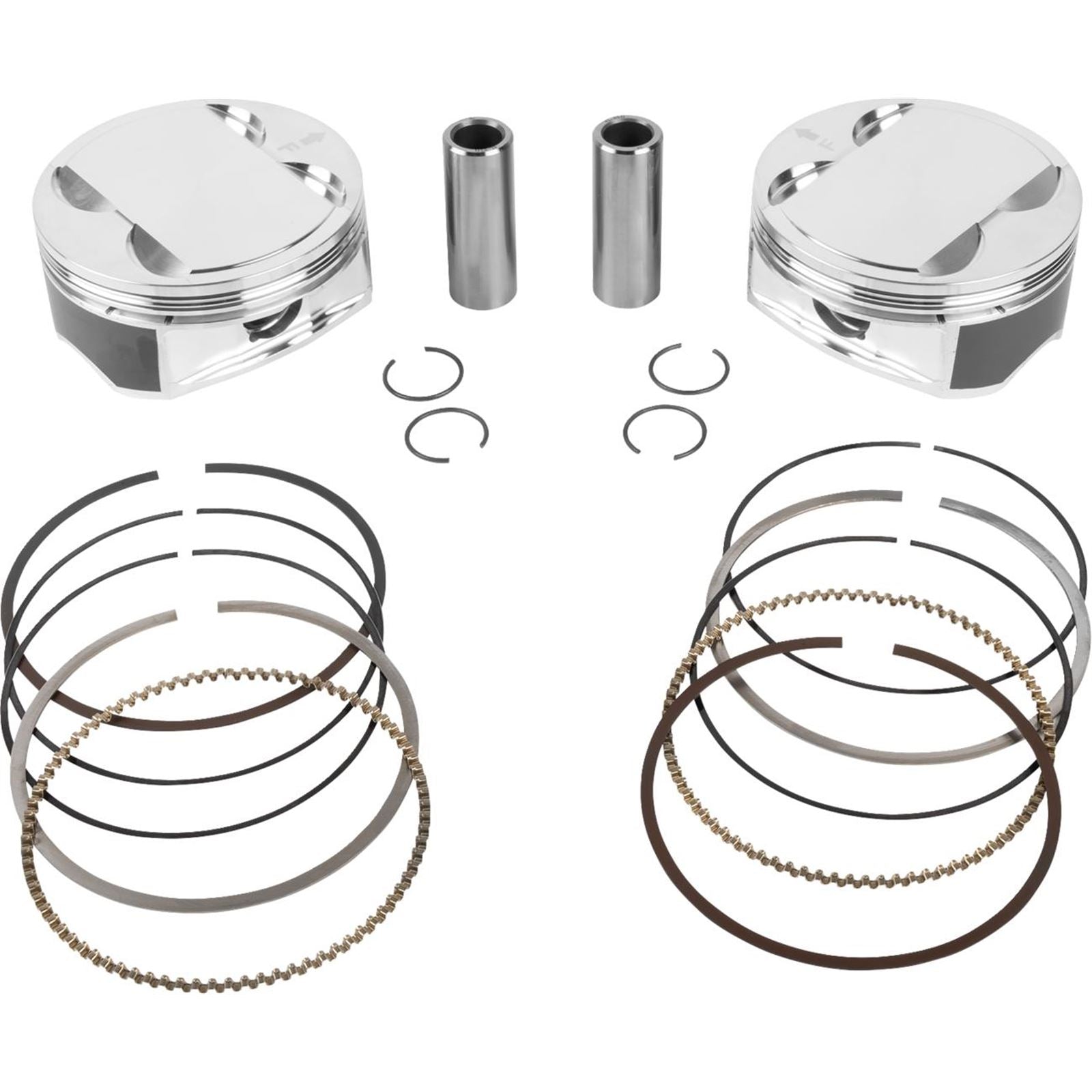 JE Pistons - Powersports Piston Kit - 4.260" Bore - 4.500" Stroke - 12.0:1 CR - 108" for M8 [MPN: 0910-7011]_1878727