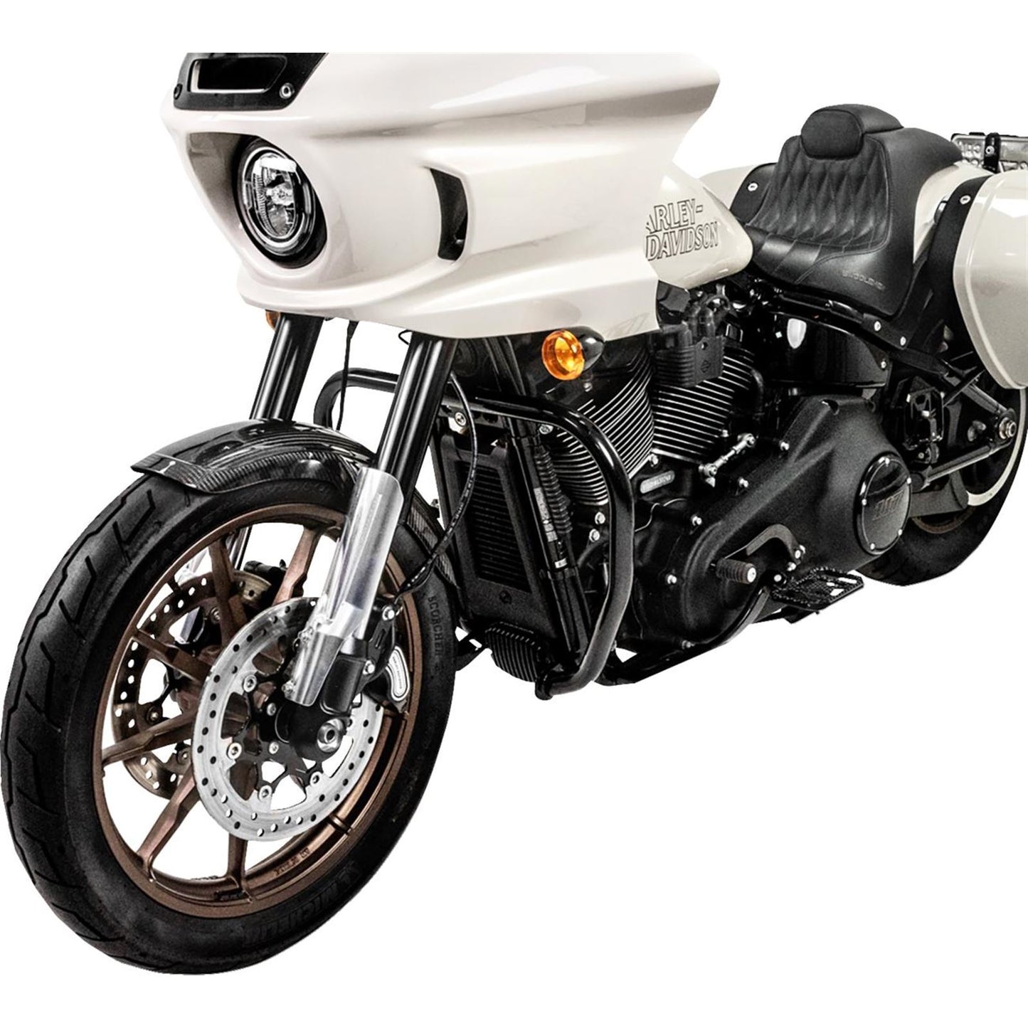 Saddlemen Front Fender Adapter - Raw - For FXLRS/T [MPN: 1410-0171]_1889229