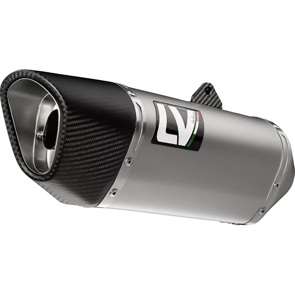 LeoVince LV-14 R Slip-On Muffler - Stainless Steel for Honda CB 750 Hornet [MPN: 1811-4762]_1860660