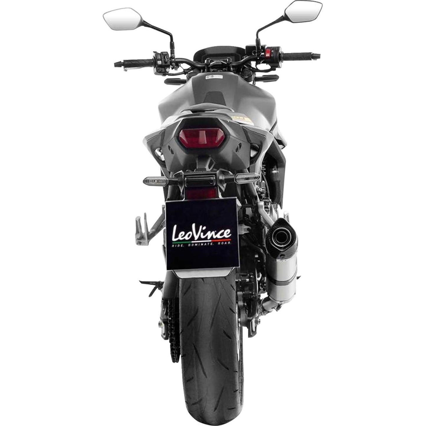 LeoVince LV One EVO Slip-On Muffler - Stainless Steel for Honda CB 750 Hornet [MPN: 1811-4903]_1868274