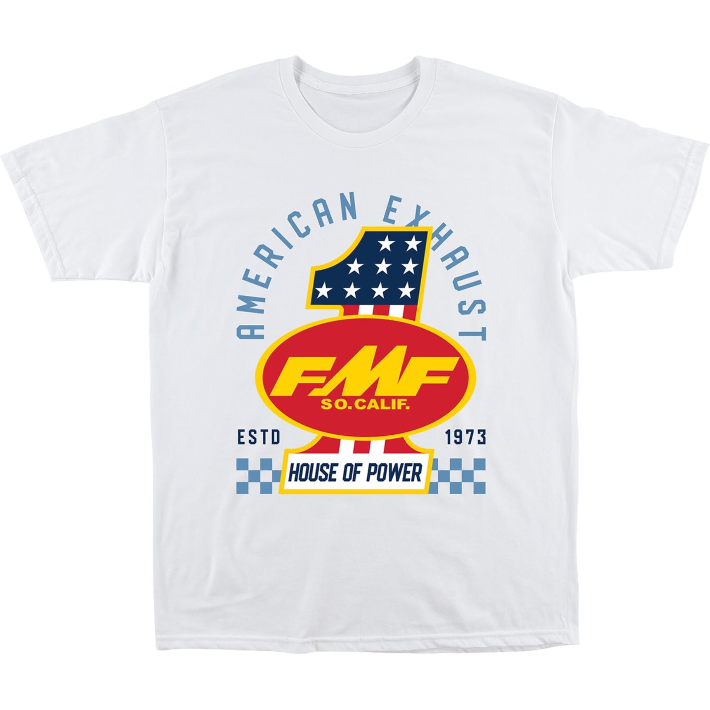 FMF Racing America First T-Shirt - White_1860057