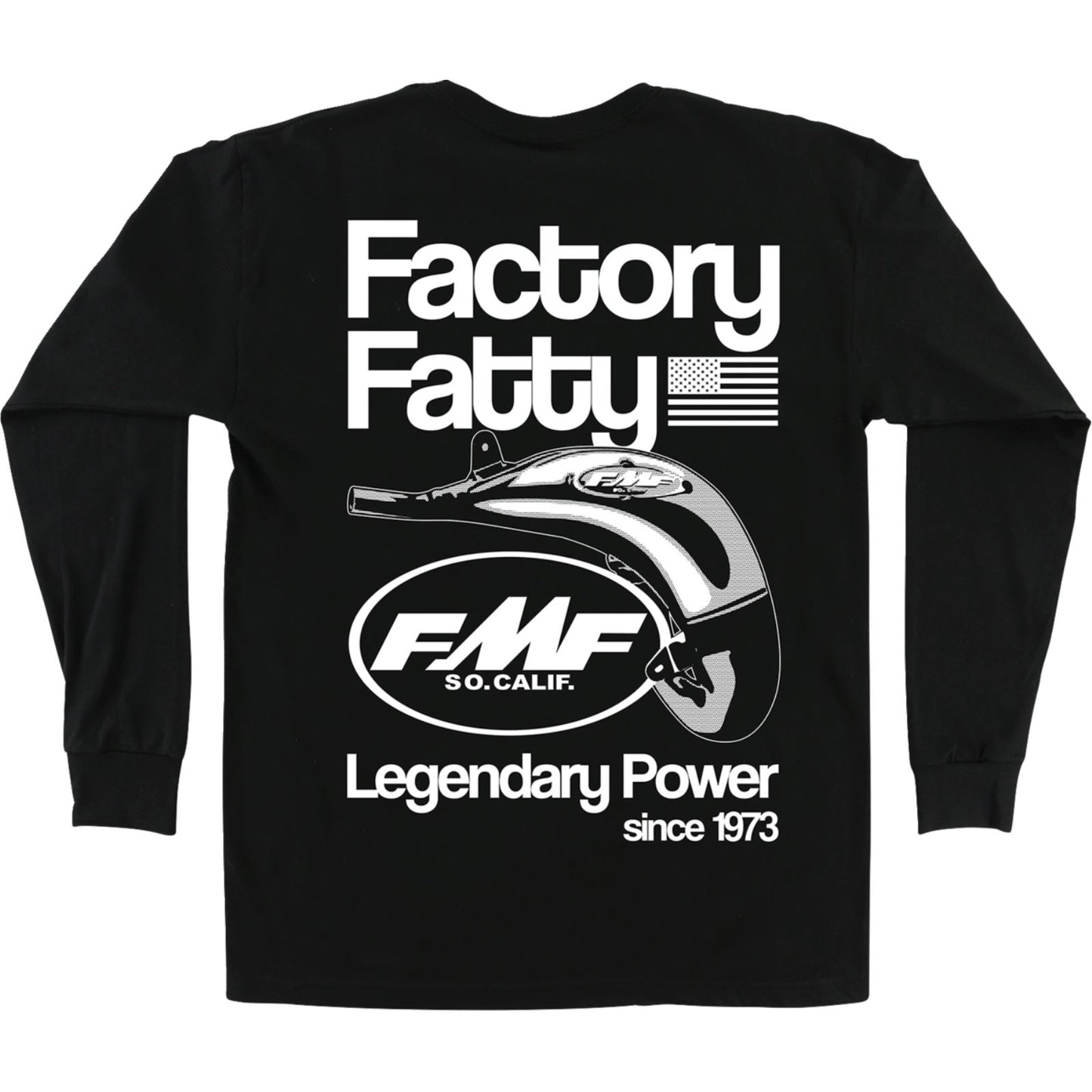 FMF Racing Factory Fatty Long-Sleeve T-Shirt - Black_1860330