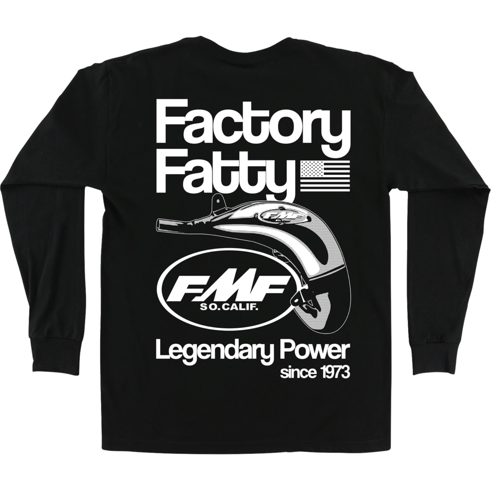 FMF Racing Factory Fatty Long-Sleeve T-Shirt - Black_1860330
