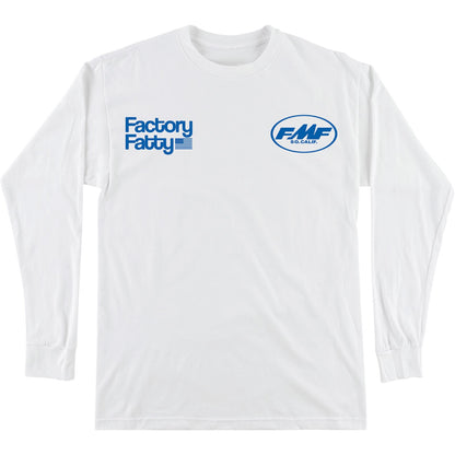 FMF Racing Factory Fatty Long-Sleeve T-Shirt - White_1859643