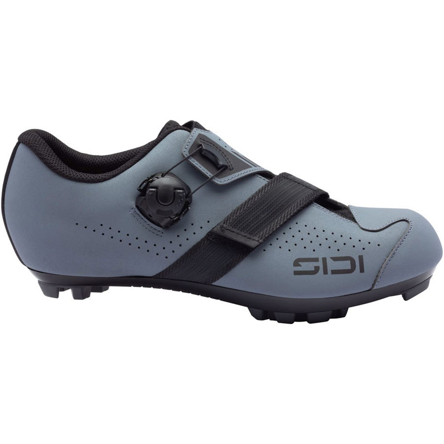 Sidi - Bicycle Aertis Mega MTB Clipless Men's Shoes - Gray/Black_1914339