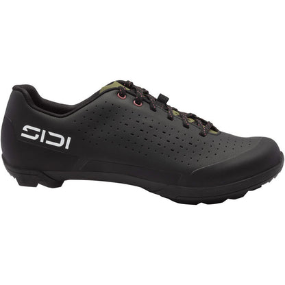 Sidi - Bicycle Asper Laces Gravel Men's Shoes - Black/Olive Green_1912500
