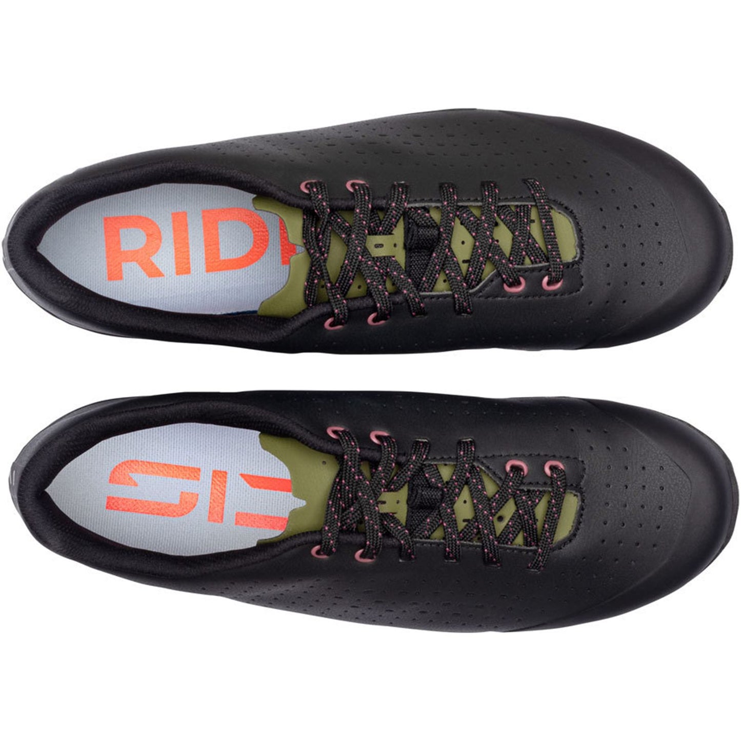 Sidi - Bicycle Asper Laces Gravel Men's Shoes - Black/Olive Green_1912501