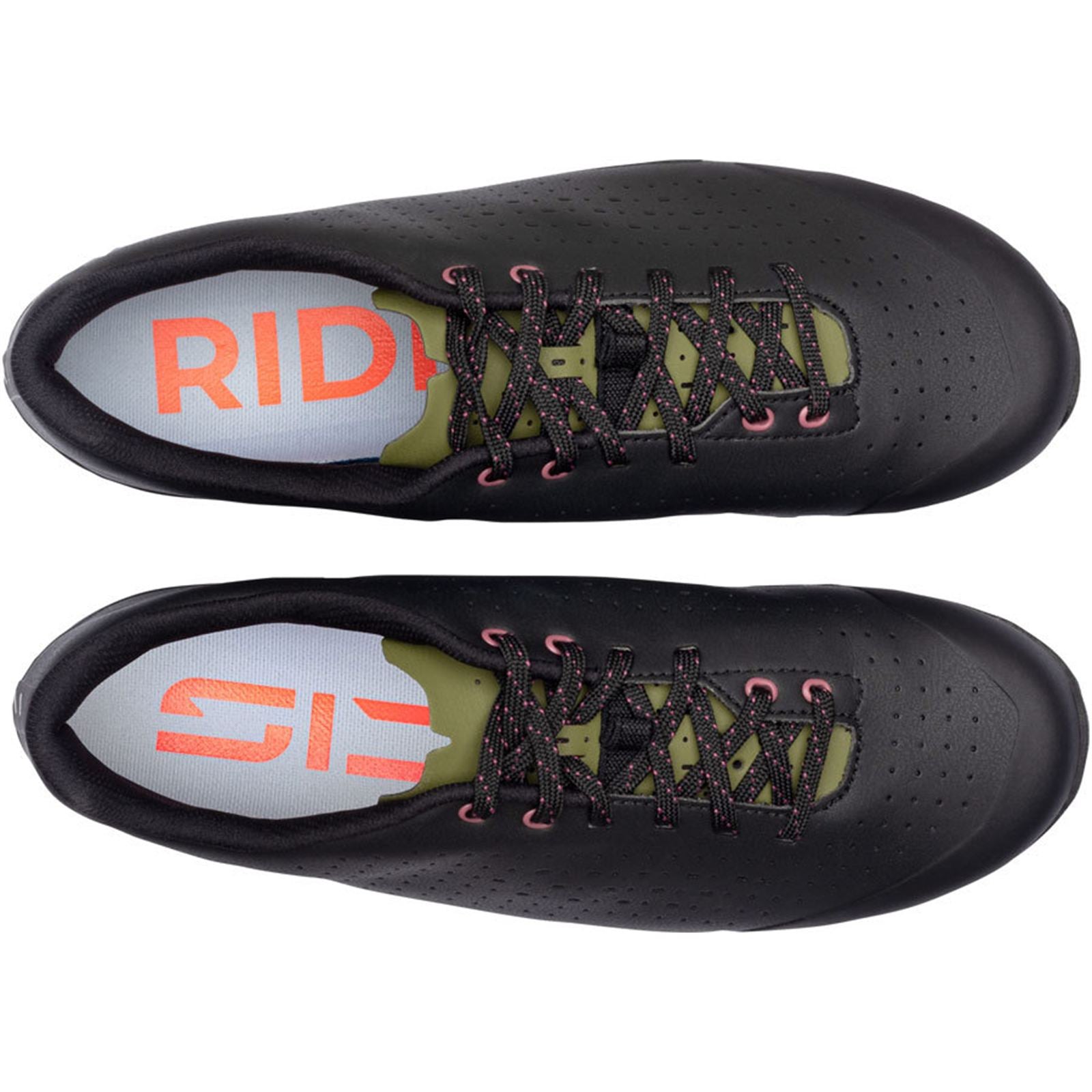 Sidi - Bicycle Asper Laces Gravel Men's Shoes - Black/Olive Green_1912501