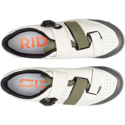 Sidi - Bicycle Silvis XC Clipless Men's Shoes - Ice White/Olive Green, 48 [MPN: SH05145]_1914918