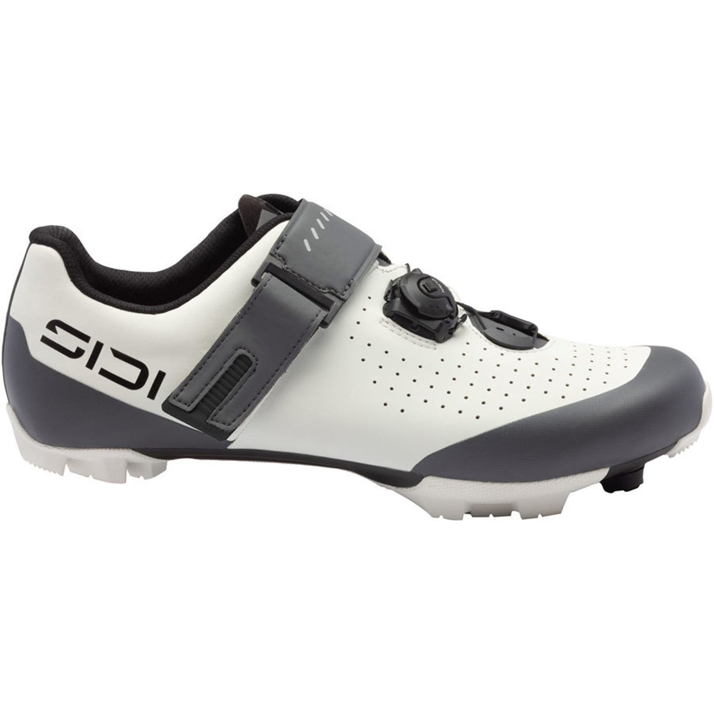 Sidi - Bicycle Physis Mountain Clipless Men's Shoes - Ice White/Anthracite_1914402