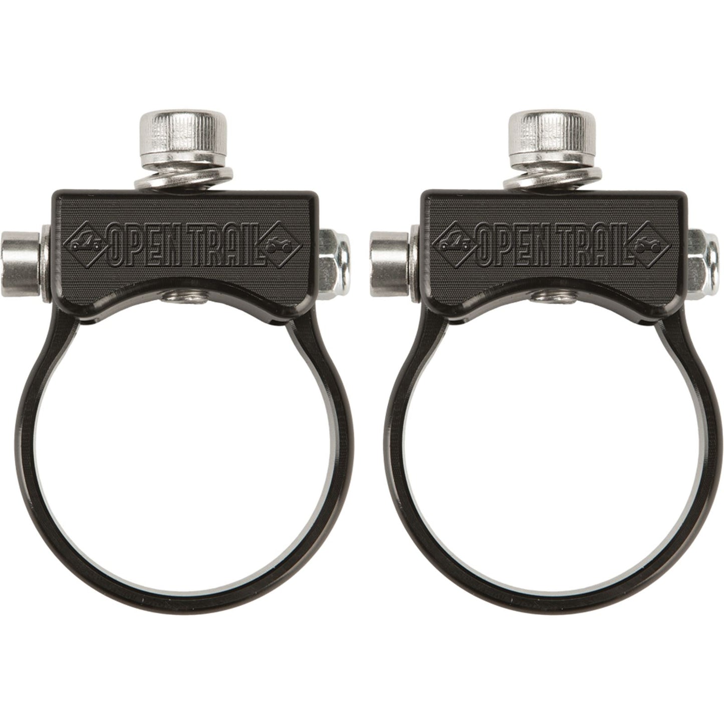 Open Trail Light Bar Brackets 2.0" Pair MODOT2.0-BK_208360