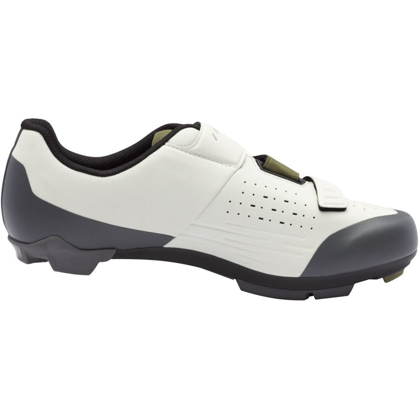 Sidi - Bicycle Silvis XC Clipless Shoes - Mens, Ice White/Olive Green_1914877