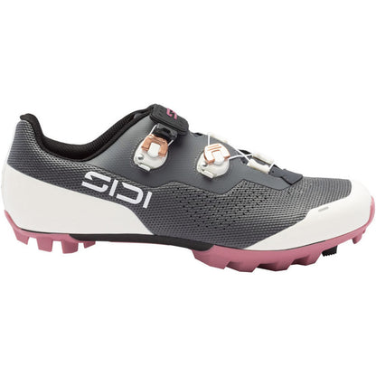 Sidi - Bicycle Dominator X XC Clipless Women's Shoes - Anthracite Ice White_1913026