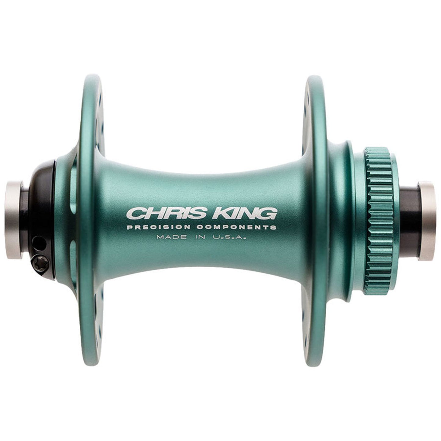 Chris King R45D Front Hub - 12 x 100mm, Center-Lock, Matte Jade, 32H [MPN: HU2413]_1911351